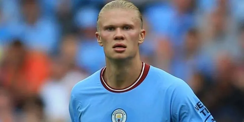 Tiền đạo người Na Uy Erling Haaland có mức thu nhập kỷ lục tại Manchester City