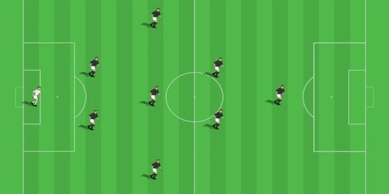 Sơ đồ chiến thuật giúp HLV bố trí từng vị trí và nhiệm vụ của cầu thủ trên sân